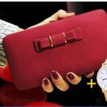 Red Bow женское портмоне + часы