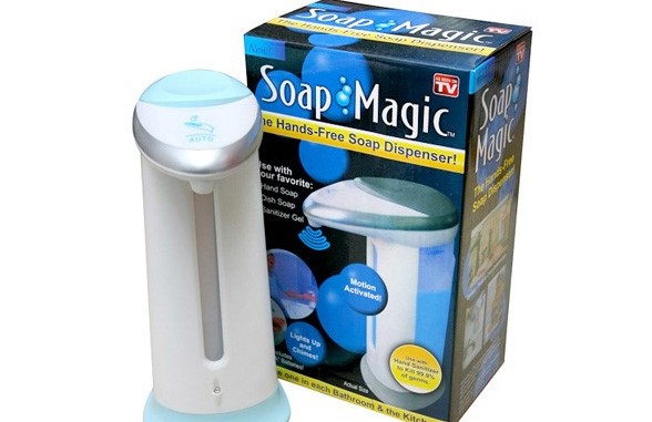 сенсорная мыльница soap magic 2